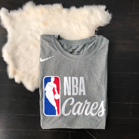 nba cares t shirt